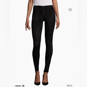 Alex and Olivia Suede Leggings Size 4